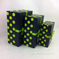 DOT Design Printing Paper Boxes with Ribbon